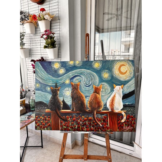 KEDİLER Vincent van Gogh