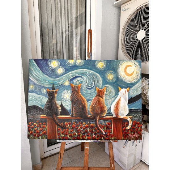 KEDİLER Vincent van Gogh
